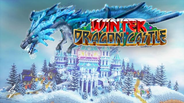 Thumbnail of the Minecraft Bedrock Marketplace product Château du dragon d'hiver created by ThunderAy.
