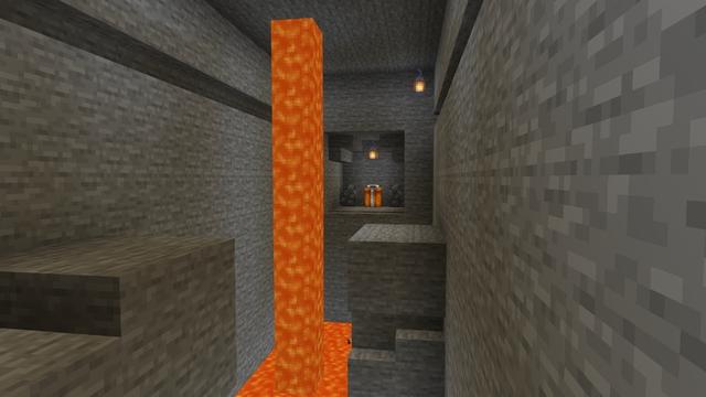 Screenshot of the Minecraft Bedrock Marketplace product Winter Underground Base created by ThunderAy.