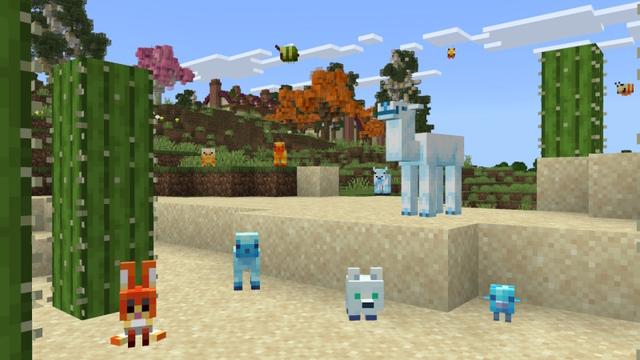 Screenshot of the Minecraft Bedrock Marketplace product Fantastic Pets created by Timbers Studio Ltd.