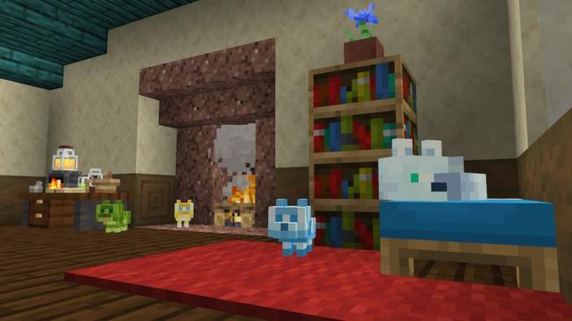 Screenshot of the Minecraft Bedrock Marketplace product Fantastic Pets created by Timbers Studio Ltd.