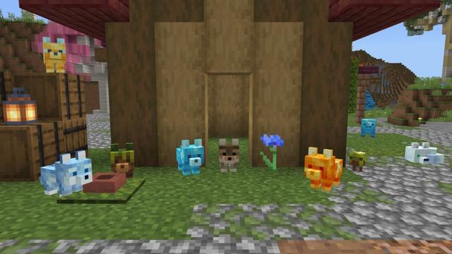 Screenshot of the Minecraft Bedrock Marketplace product Fantastic Pets created by Timbers Studio Ltd.