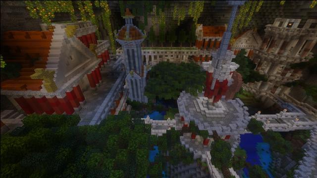 Screenshot of the Minecraft Bedrock Marketplace product Battle Mini Games created by Time Trap Studios.