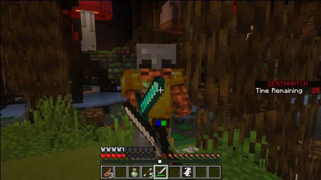 Screenshot of the Minecraft Bedrock Marketplace product Battle Mini Games created by Time Trap Studios.