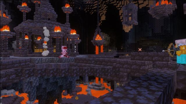 Screenshot of the Minecraft Bedrock Marketplace product Battle Mini Games created by Time Trap Studios.