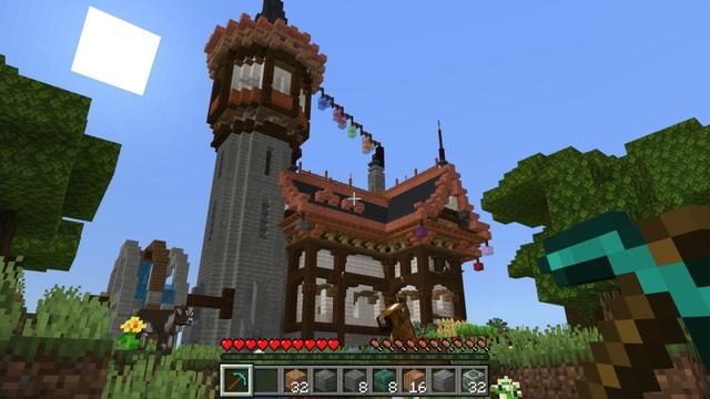 Screenshot of the Minecraft Bedrock Marketplace product Bricks Add-On created by Time Trap Studios.