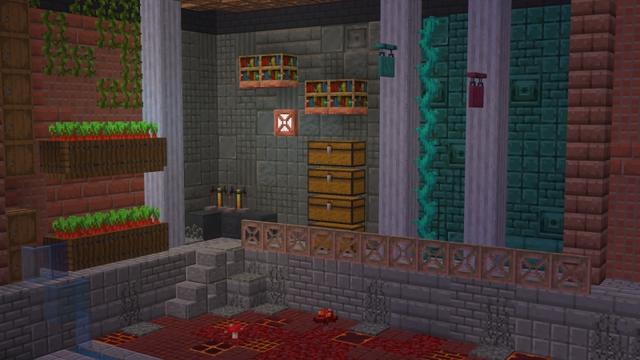 Screenshot of the Minecraft Bedrock Marketplace product Bricks Add-On created by Time Trap Studios.