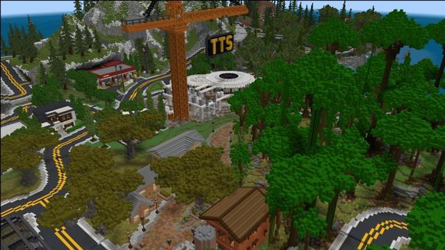 Screenshot of the Minecraft Bedrock Marketplace product Cars Of The World created by Time Trap Studios.