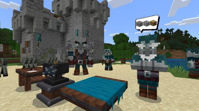 Screenshot of the Minecraft Bedrock Marketplace product Factions Add-On v1.2 created by Time Trap Studios.