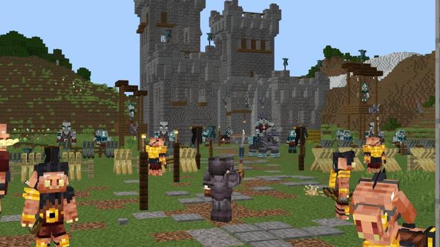 Screenshot of the Minecraft Bedrock Marketplace product Factions Add-On created by Time Trap Studios.