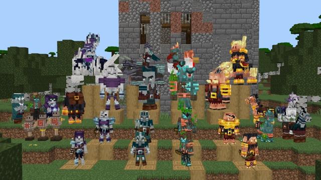 Screenshot of the Minecraft Bedrock Marketplace product Factions Add-On created by Time Trap Studios.