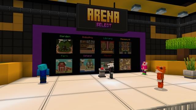 Screenshot of the Minecraft Bedrock Marketplace product Hide & Seek created by Time Trap Studios.