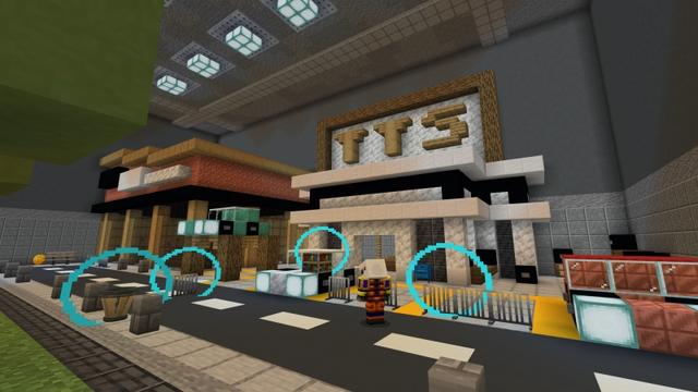 Screenshot of the Minecraft Bedrock Marketplace product Hide & Seek created by Time Trap Studios.