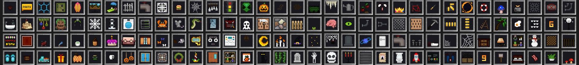 Panorama of the Minecraft Bedrock Marketplace product Pixels And Patterns created by Time Trap Studios.