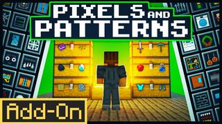 Thumbnail of the Minecraft Bedrock Marketplace product Píxeles y patrones created by Time Trap Studios.