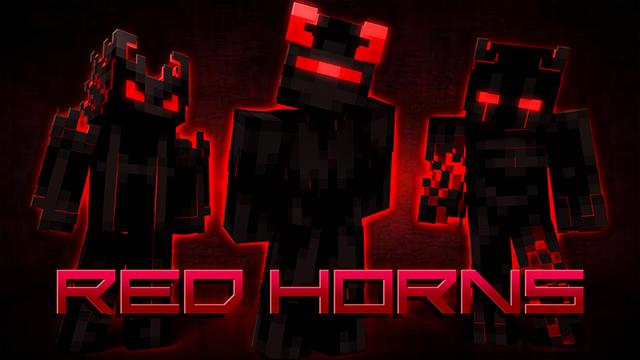 Thumbnail of the Minecraft Bedrock Marketplace product Red Horns created by Time Trap Studios.