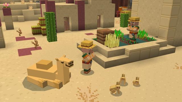 Screenshot of the Minecraft Bedrock Marketplace product Smooth Texture Pack created by Time Trap Studios.