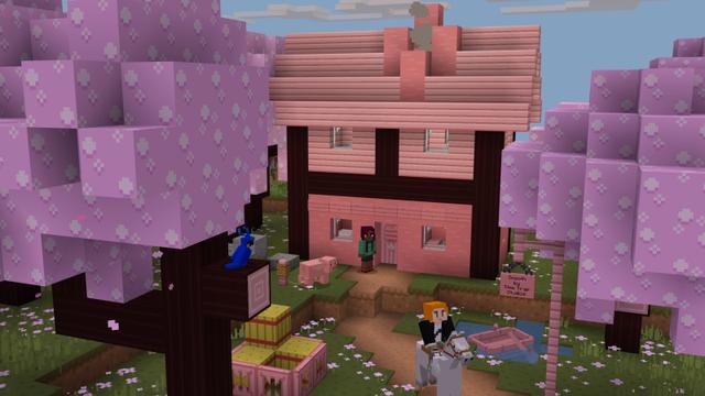 Screenshot of the Minecraft Bedrock Marketplace product Smooth Texture Pack created by Time Trap Studios.