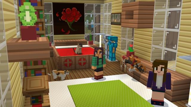 Screenshot of the Minecraft Bedrock Marketplace product Smooth Texture Pack created by Time Trap Studios.