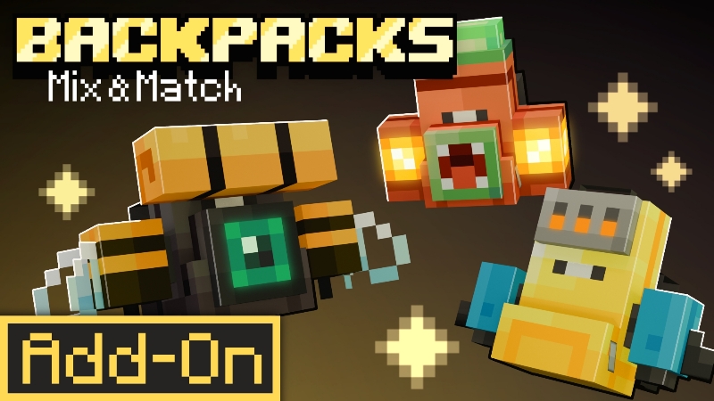 Thumbnail of the Minecraft Bedrock Marketplace product Mochilas Mix & Match created by TNTgames.