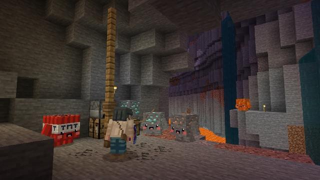 Screenshot of the Minecraft Bedrock Marketplace product Block Animals created by TNTgames.