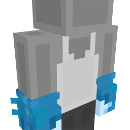 Thumbnail of the Minecraft Bedrock Marketplace product Blue Fursona Gloves created by TNTgames.