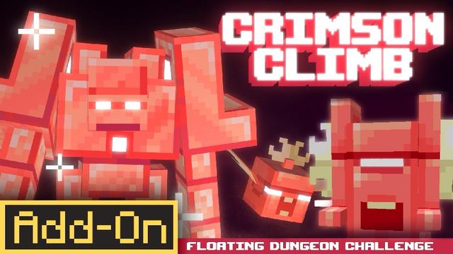 Thumbnail of the Minecraft Bedrock Marketplace product Crimson Climb Add-On created by TNTgames.
