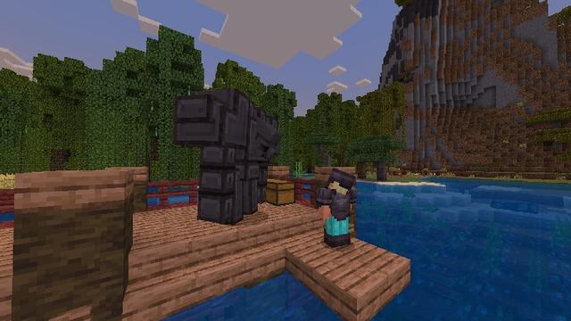 Screenshot of the Minecraft Bedrock Marketplace product GOLEMS+ Add-On created by TNTgames.