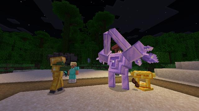 Screenshot of the Minecraft Bedrock Marketplace product GOLEMS+ Add-On created by TNTgames.