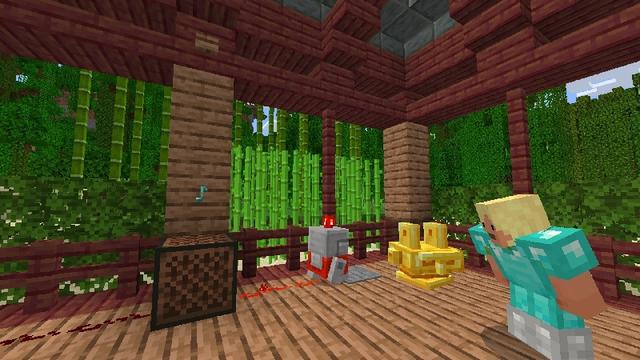 Screenshot of the Minecraft Bedrock Marketplace product GOLEMS+ Add-On created by TNTgames.