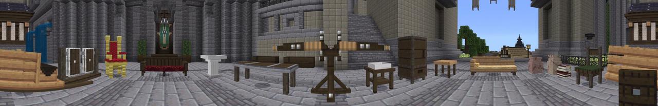 Panorama of the Minecraft Bedrock Marketplace product Kingdom Craft created by TNTgames.