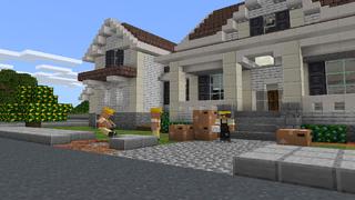 Screenshot of the Minecraft Bedrock Marketplace product Modern Building Blocks created by TNTgames.
