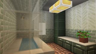 Screenshot of the Minecraft Bedrock Marketplace product Modern Building Blocks created by TNTgames.