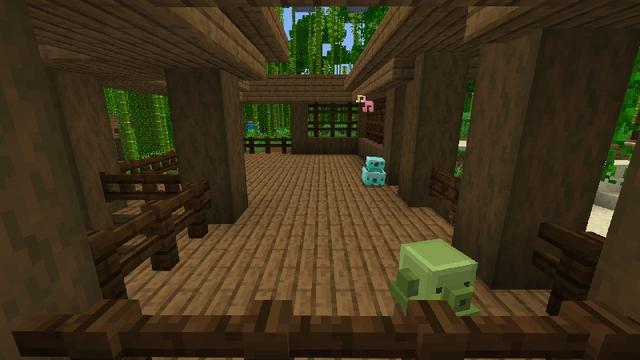 Screenshot of the Minecraft Bedrock Marketplace product Music Pets created by TNTgames.
