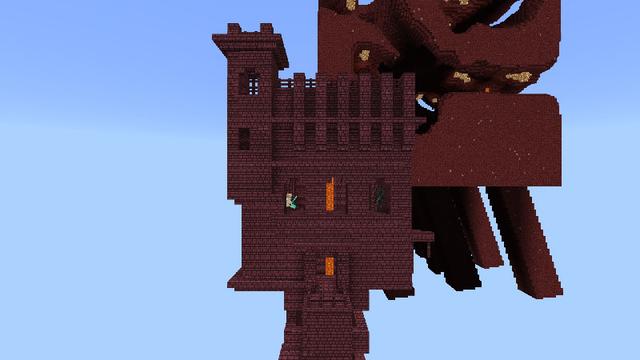 Screenshot of the Minecraft Bedrock Marketplace product Skyblock Mob Islands created by TNTgames.