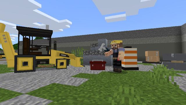 Screenshot of the Minecraft Bedrock Marketplace product Tools created by TNTgames.