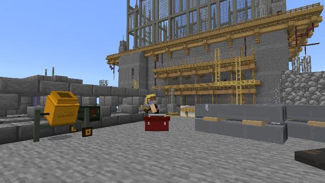 Screenshot of the Minecraft Bedrock Marketplace product Tools created by TNTgames.
