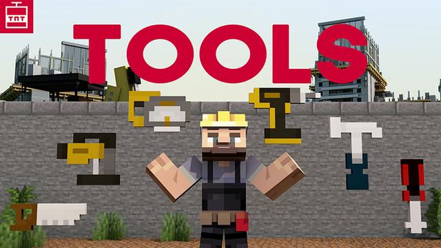 Thumbnail of the Minecraft Bedrock Marketplace product Tools created by TNTgames.