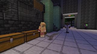 Screenshot of the Minecraft Bedrock Marketplace product Zombie Dinosaurs created by TNTgames.