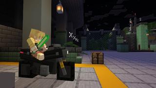 Screenshot of the Minecraft Bedrock Marketplace product Zombie Dinosaurs created by TNTgames.