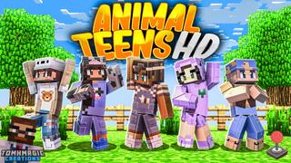 Thumbnail of the Minecraft Bedrock Marketplace product Animal Teens HD created by Tomhmagic Creations.