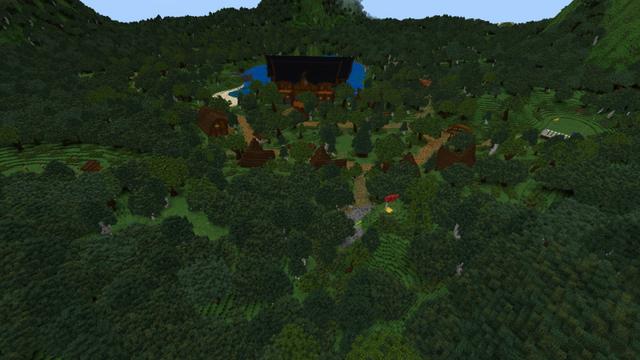 Screenshot of the Minecraft Bedrock Marketplace product Camp Roleplay created by Tomhmagic Creations.
