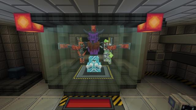 Screenshot of the Minecraft Bedrock Marketplace product Craftable Mob Battle created by Tomhmagic Creations.