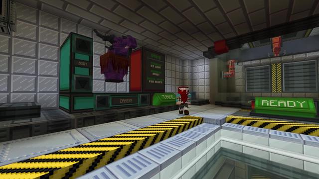Screenshot of the Minecraft Bedrock Marketplace product Craftable Mob Battle created by Tomhmagic Creations.