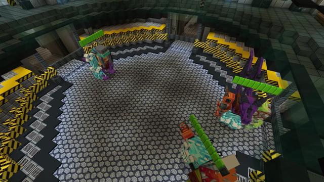 Screenshot of the Minecraft Bedrock Marketplace product Craftable Mob Battle created by Tomhmagic Creations.