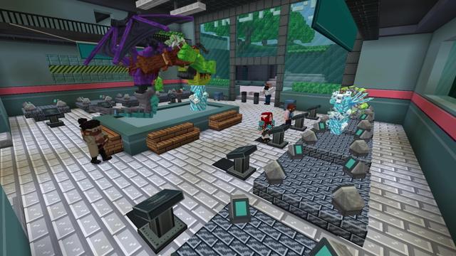 Screenshot of the Minecraft Bedrock Marketplace product Craftable Mob Battle created by Tomhmagic Creations.