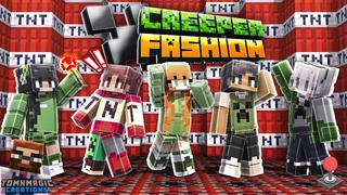 Thumbnail of the Minecraft Bedrock Marketplace product Creeper Fashion created by Tomhmagic Creations.