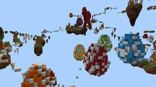 Screenshot of the Minecraft Bedrock Marketplace product Easter Parkour created by Tomhmagic Creations.