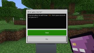 Screenshot of the Minecraft Bedrock Marketplace product Economy+ created by Tomhmagic Creations.