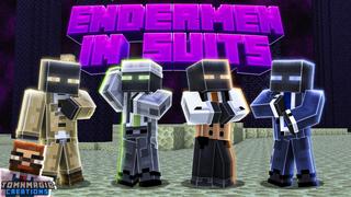Thumbnail of the Minecraft Bedrock Marketplace product Endermen In Suits created by Tomhmagic Creations.