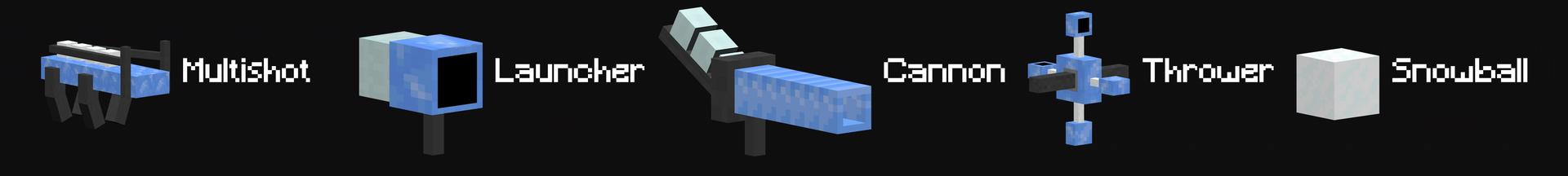Panorama of the Minecraft Bedrock Marketplace product Extreme Snowball Fight created by Tomhmagic Creations.